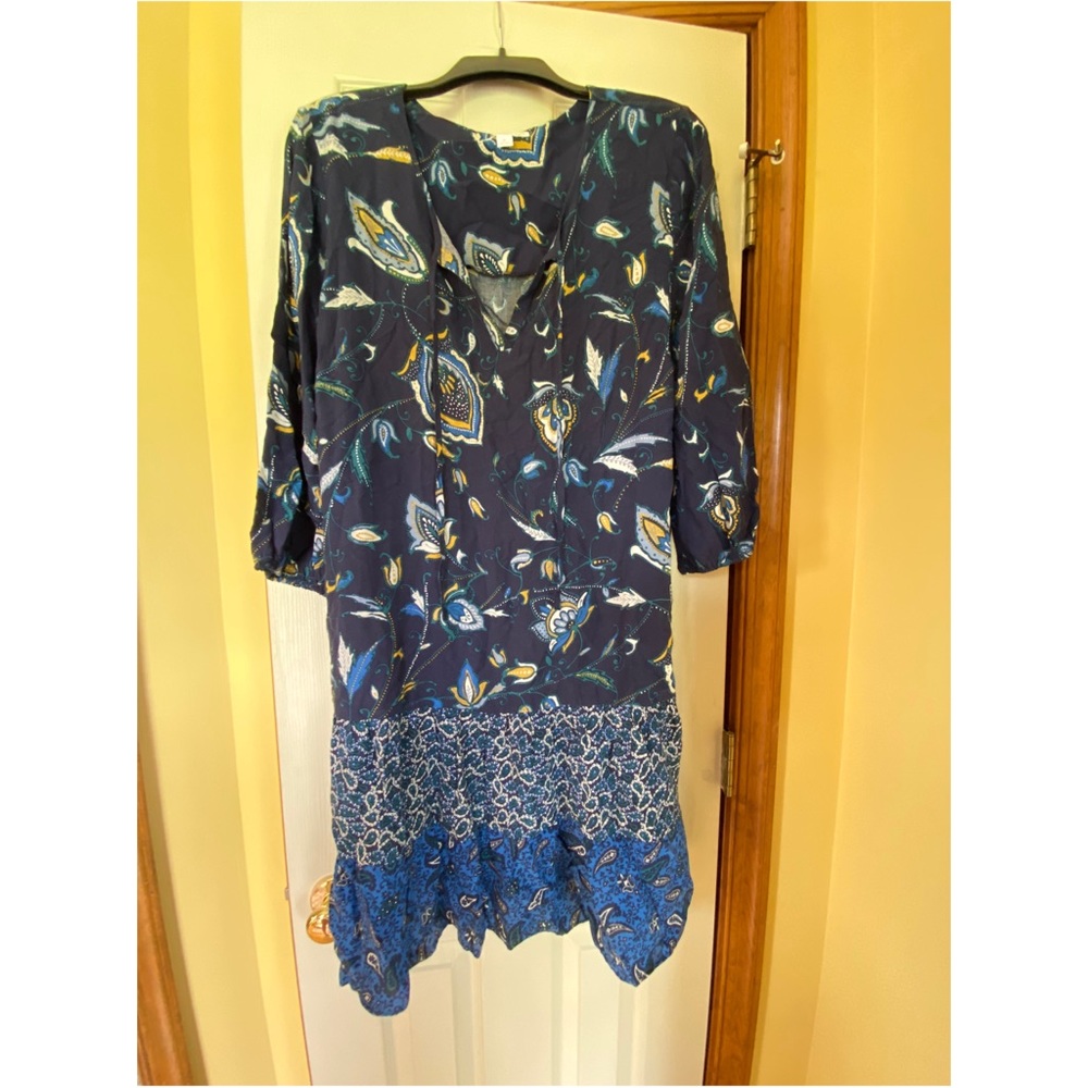 Westport 1962 navy print dress